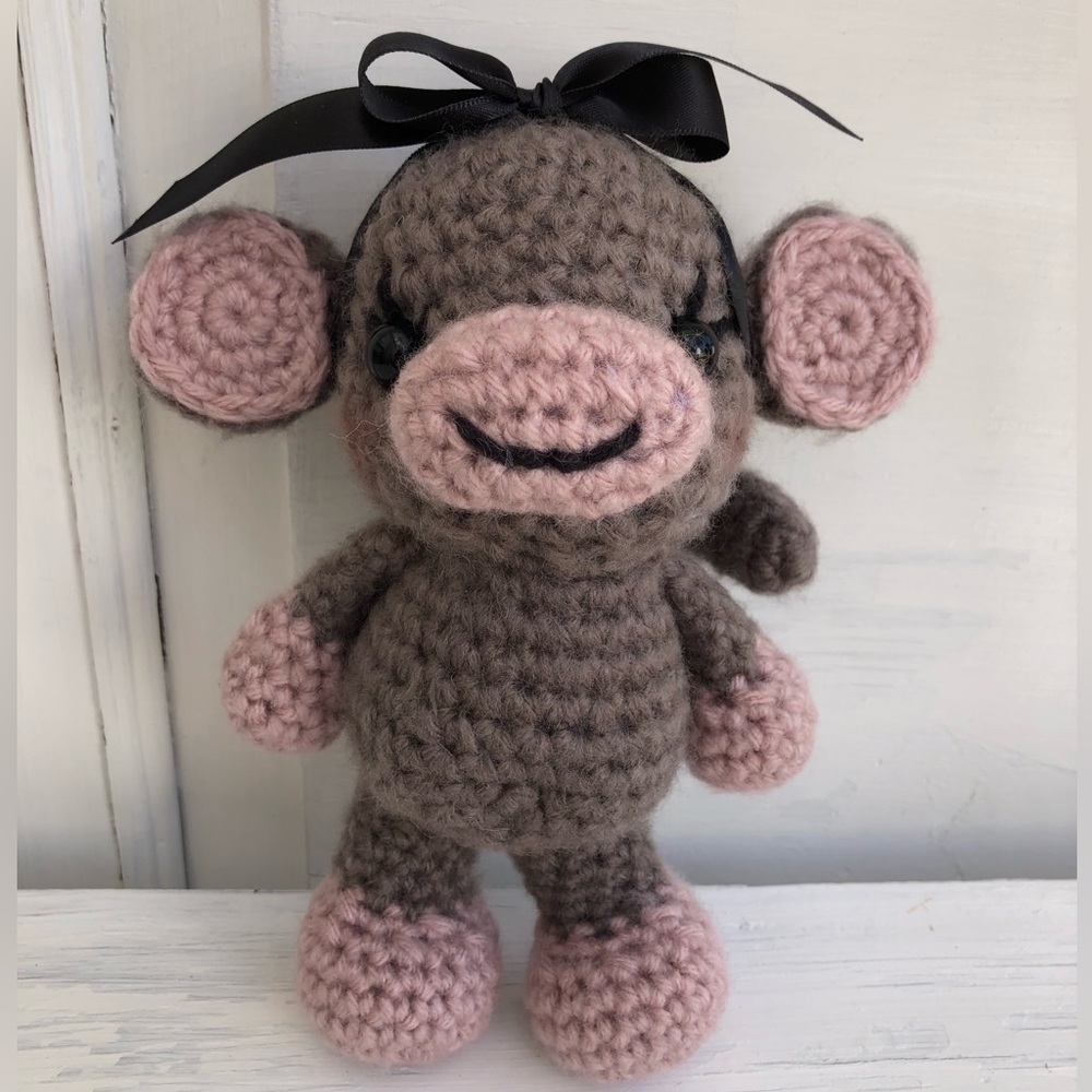 Crochet monkey 🙊
